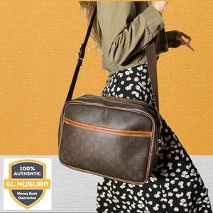 🌼💯Louis Vuitton Crossbody bag Reporter GM Brown